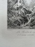 François Boucher (1703-1770), after - Le Bouton de rose et, Antiek en Kunst