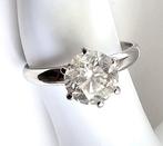 Ring - 14 karaat Witgoud - 1.66ct. tw. Diamant (Natuurlijk), Handtassen en Accessoires, Ringen, Nieuw