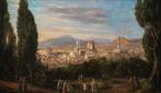 Florentine school (late XVIII) - Florence, view of the city