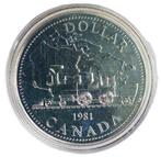 Canada. 1 Dollar 1981 - Trans-Canada Railway (Zonder, Postzegels en Munten