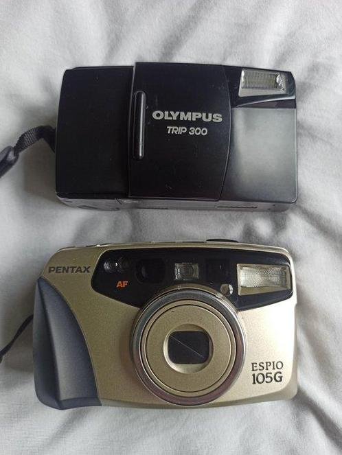 Pentax Espio 105G + Olympus Trip 300, Audio, Tv en Foto, Fotocamera's Analoog
