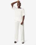 HEMA Dames Broek Riley Met Linnen Wit