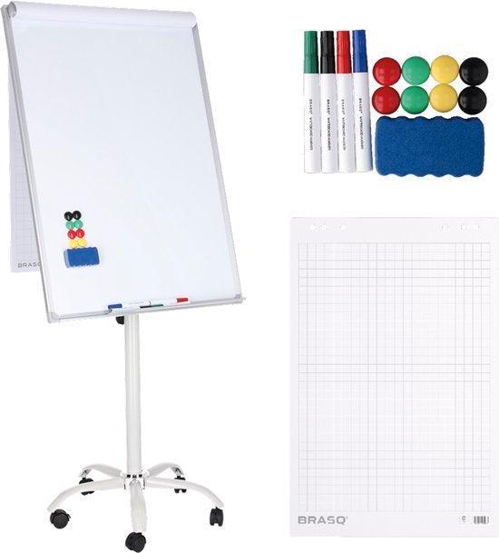 2dekans | BRASQ Flipover Verrijdbaar - 70x100 cm -, Huis en Inrichting, Woonaccessoires | Memoborden, Ophalen of Verzenden