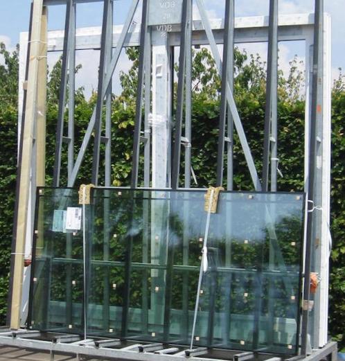 pvc schuifraam , schuifdeur , pui , schuifpui 236 x 219, Doe-het-zelf en Bouw, Raamkozijnen en Schuifdeuren, Inclusief glas, Nieuw