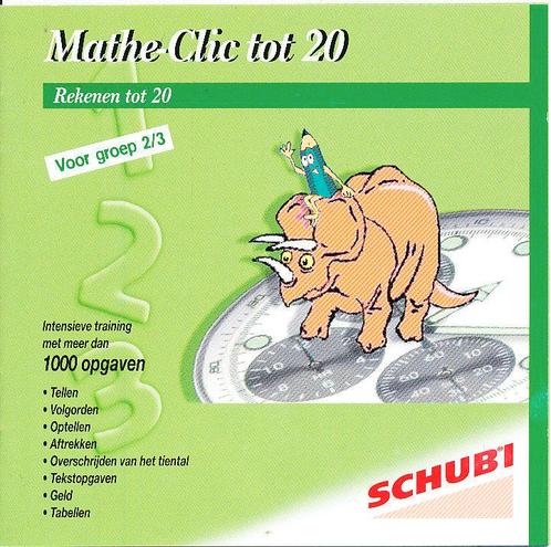 Schubi Cd-rom Mathe-Clic tot 20, Livres, Livres scolaires, Envoi