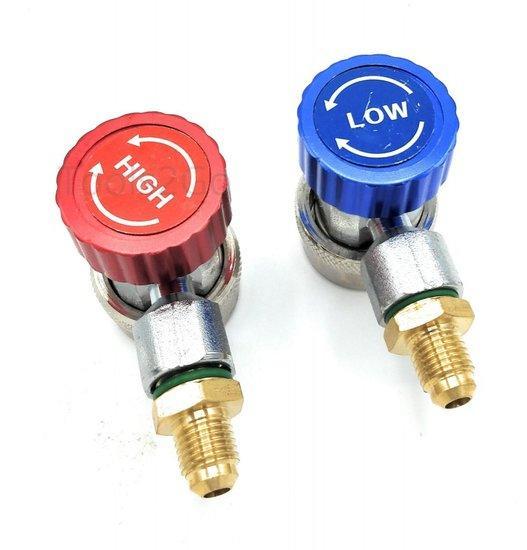 Snelkoppelingen set voor Airco's, Auto diversen, Autogereedschap, Verzenden