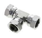 T-koppeling G1 Binnendraad Staal hydrauliek 150bar, Doe-het-zelf en Bouw, Verzenden, Nieuw