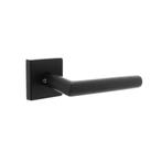 Deurklink Jura op vierkante massieve rozet 53x53x10mm rvs..., Doe-het-zelf en Bouw, Ophalen of Verzenden, Nieuw, Klink of Kruk