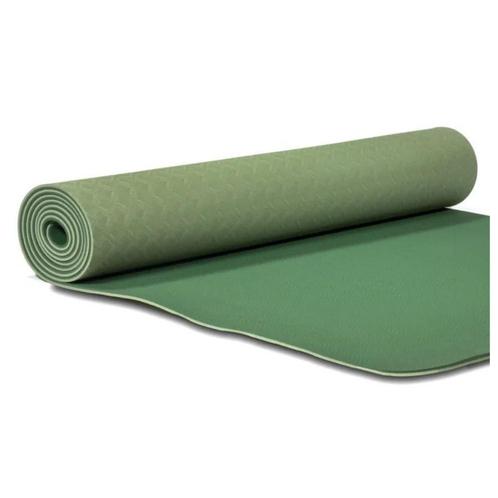 Yogamat Premium TPE - Groen, Sports & Fitness, Produits de santé, Wellness & Bien-être, Enlèvement ou Envoi