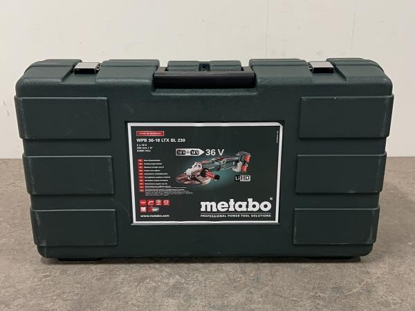 Veiling - Metabo haakseslijper WPB 36-18 LTX BL 230, Doe-het-zelf en Bouw, Gereedschap | Slijpmachines