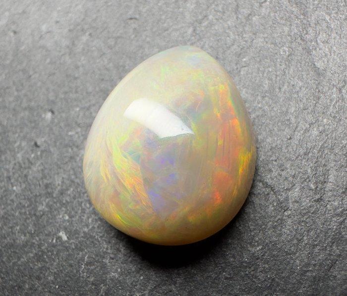 12,77ct Opaal Cabochon- 2.55 g, Verzamelen, Mineralen en Fossielen