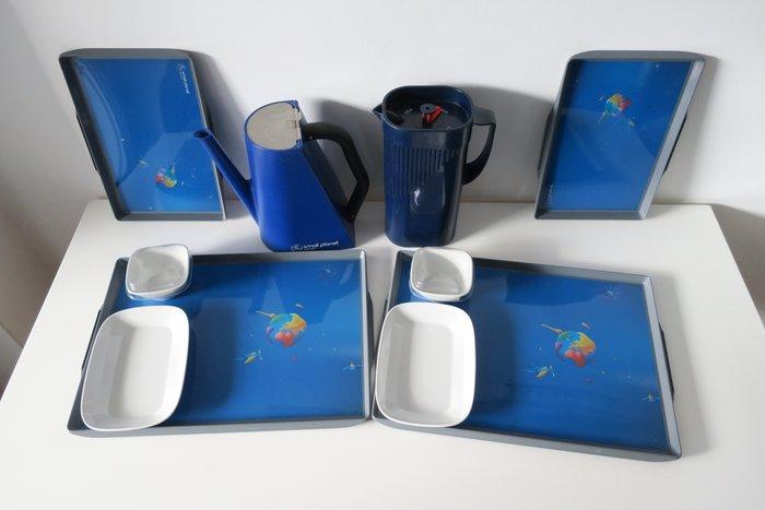 Dienblad - Plastic, Antiquités & Art, Antiquités | Assiettes décoratives & Carrelages