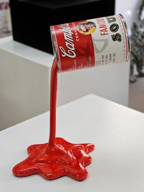 Patryk Konrad - Paint Splash Campbells Can Soup Andy Warhol, Antiquités & Art, Art | Peinture | Moderne