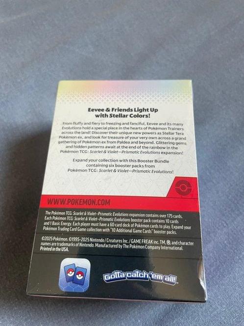 The Pokémon Company - 1 Booster box - Bundle Prismatic, Hobby en Vrije tijd, Verzamelkaartspellen | Pokémon