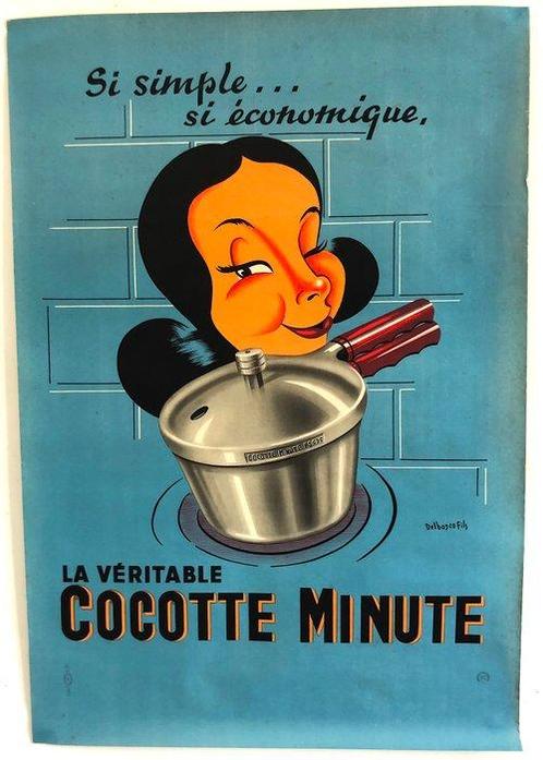 Delbosco Fils - Delbosco fils - La véritable cocotte minute, Antiek en Kunst, Kunst | Tekeningen en Fotografie