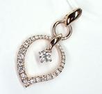 Hanger - 18 karaat Roségoud - 0.32ct. tw. Diamant