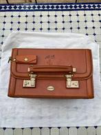 Grand nécessaire de toilette de voyage - cuir - Bagages, Antiek en Kunst