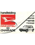 1986 DAIHATSU CHARADE INSTRUCTIEBOEKJE NEDERLANDS, Auto diversen, Handleidingen en Instructieboekjes