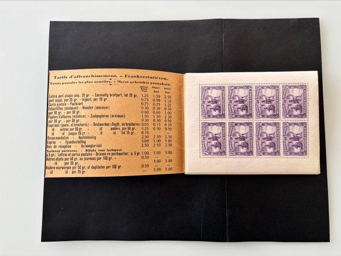 Belgisch-Congo 1937 - Postzegelboekje met champagnekleurig, Postzegels en Munten, Postzegels | Europa | België