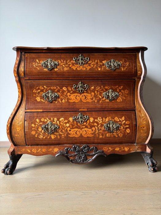 Ladekast - Mahonie - Marqueterie, Antiek en Kunst, Antiek | Meubels | Stoelen en Sofa's