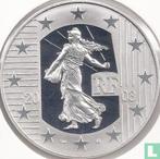 Frankrijk 1½ euro 2003 (PROOF) La Semeuse, Postzegels en Munten, Munten | Europa | Euromunten, Verzenden, Goud, Overige waardes