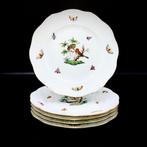 Herend - Exquisite Set of 5 Plates (20,8 cm) - Rothschild, Antiek en Kunst