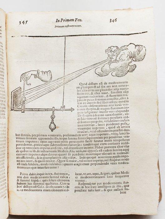 Santorio - Commentaria in Primam fen primi libri Canonis, Antiek en Kunst, Antiek | Boeken en Manuscripten