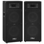vidaXL Hifi-podiumluidsprekers 2 st passief professioneel, Audio, Tv en Foto, Luidsprekerboxen, Verzenden, Nieuw