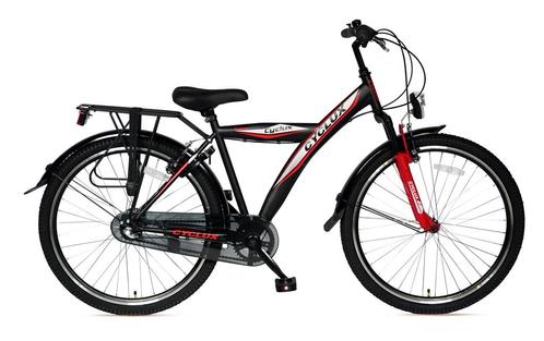 Cyclux Astro  Jongensfiets 24 Inch N3 Zwart Rood, Vélos & Vélomoteurs, Vélos | Garçons, Enlèvement ou Envoi