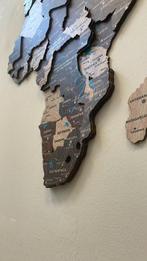 Wanddecoratie - Giallobus - Italië - Premium houten kaart