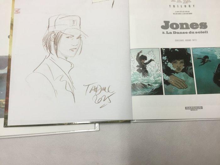 XIII Trilogy - Jones T1 à T3 + 2x dédicace + 2x ex-libris -, Boeken, Stripverhalen