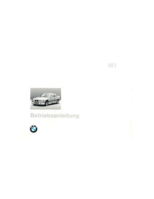 1996 BMW M3 INSTRUCTIEBOEKJE DUITS, Autos : Divers, Modes d'emploi & Notices d'utilisation, Enlèvement ou Envoi