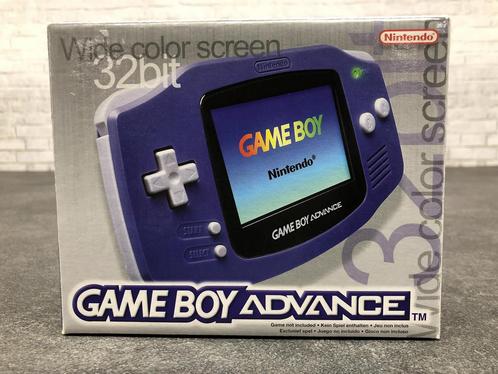 Gameboy Advance Purple [Complete], Games en Spelcomputers, Spelcomputers | Nintendo Game Boy, Verzenden