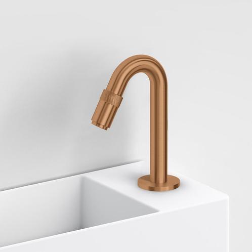 Fonteinkraan Clou Freddo 9 Geborsteld Brons PVD, Doe-het-zelf en Bouw, Sanitair, Kraan, Nieuw, Ophalen of Verzenden