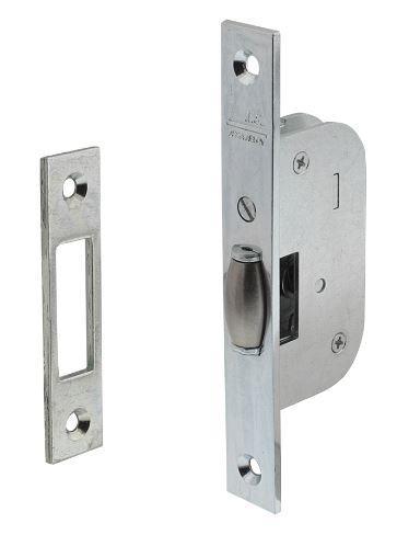P+E Tonrol loopslot met gegalvaniseerde sluitplaat 140x20 mm, Doe-het-zelf en Bouw, Hang- en Sluitwerk, Klink of Kruk, Nieuw, Overige materialen