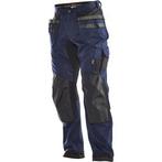 Jobman 2164 pantalon dartisan stretch d124 bleu marine/noir, Bricolage & Construction