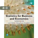 Statistics for Business and Economics, Global Edition, Boeken, Verzenden, Gelezen, James Mcclave