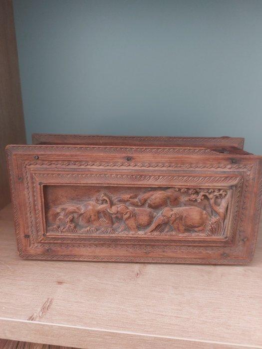 Sieradendoos - sandalwood, Antiek en Kunst, Curiosa en Brocante