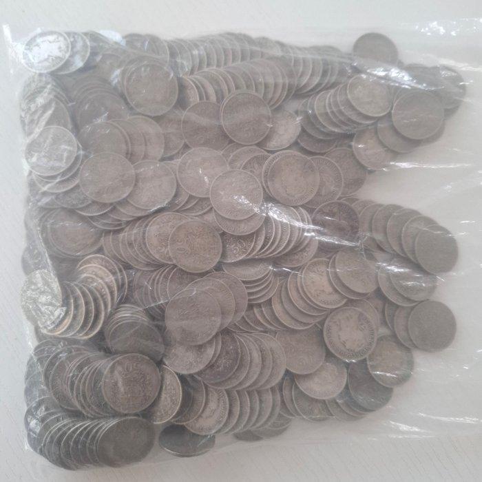 Portugal. Republic. 50 centavos Lot of 400 pieces (Zonder, Postzegels en Munten, Munten | Europa | Niet-Euromunten