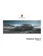 2016 PORSCHE PANAMERA TURBO S HARDCOVER BROCHURE KOREAANS, Boeken, Nieuw