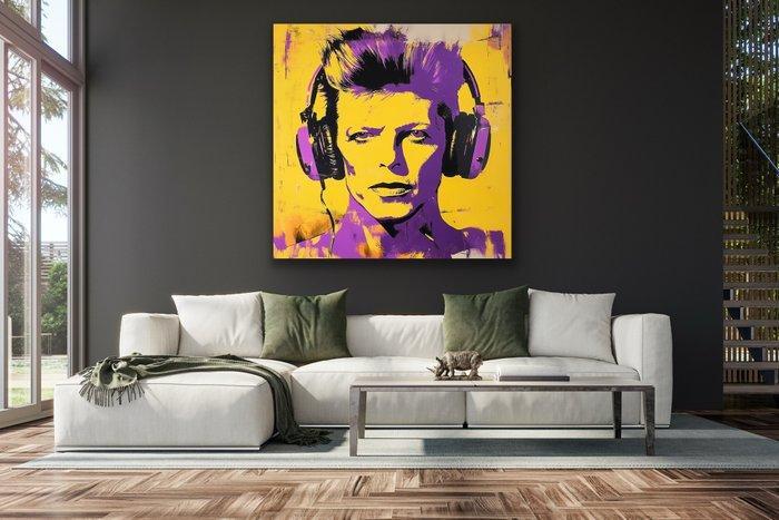 ERIC BRUMETTE - DJ DAVID BOWIE SAVED MY LIFE Toile L, Antiek en Kunst, Kunst | Designobjecten