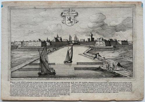 Pays-Bas - Sas van Gent, Zélande; G. Bouttats, naar J., Boeken, Atlassen en Landkaarten
