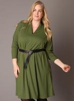 COLLETTA jurk V hals Alijn1(48)Maat 46/48 (XL) of groter, Kleding | Dames, Verzenden, Nieuw, Maat 46/48 (XL) of groter, Overige kleuren