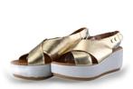Nelson Sandalen in maat 38 Goud | 5% extra korting, Kleding | Dames, Overige kleuren, Verzenden, Sandalen of Muiltjes, Nelson
