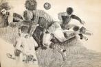 Joan Granados Llimona (1931-2005) - Partido de fútbol