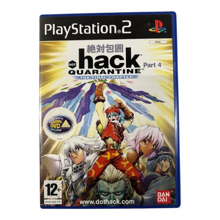 .Hack // Quarantine Part 4 + DVD (PAL) (PS2) (TWEEDEHANDS), Consoles de jeu & Jeux vidéo, Jeux | Sony PlayStation 2, Envoi