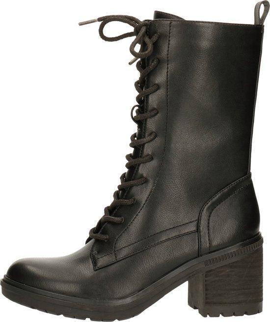 2dekans | Bullboxer - Boot - Dames - Zwart - 40 - Laarzen, Kleding | Dames, Schoenen, Ophalen of Verzenden
