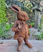 Beeldje - Haas met pijp - IJzer