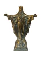 Beeld - Jezus Heilig Hart - 21 cm - 1 kg - Brons - Early