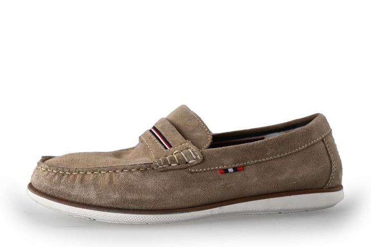 Max Harris Instappers in maat 41 Bruin | 5% korting, Kleding | Heren, Schoenen, Bruin, Zo goed als nieuw, Overige typen, Verzenden